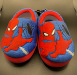 Marvel Spiderman Action Pose Kids Foam Slippers Size 7/8