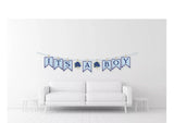 It’s A Boy In Bloom Baby Shower Clothespin Pennant Banner 12ft