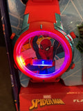 Marvel Spiderman Flashing Youth LCD Watch & Earbud Set by Accutime