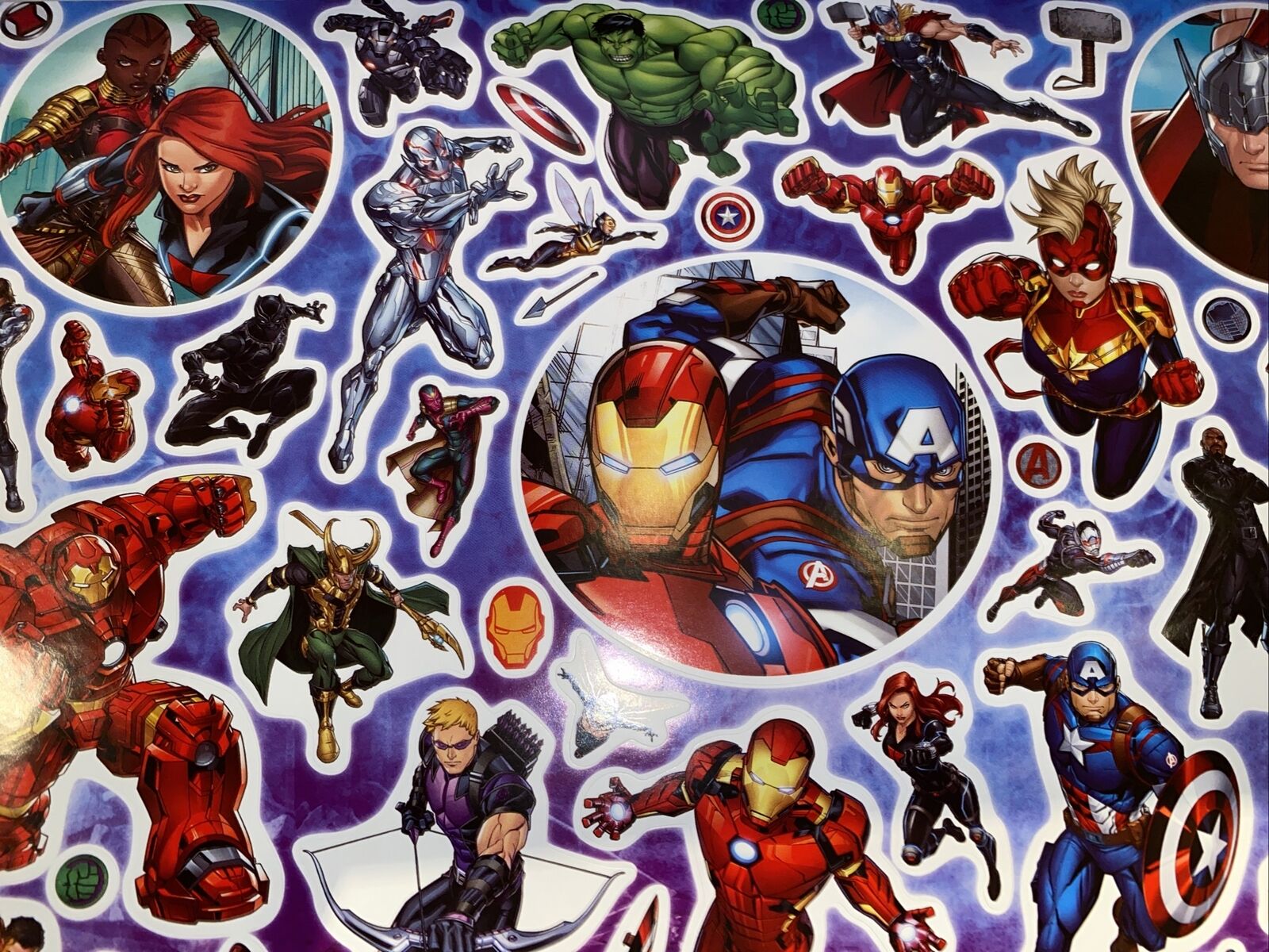 MARVEL AVENGERS Sticker Activity Pad, Over 1,000 Stickers - SHIPS FREE –  The Odd Assortment