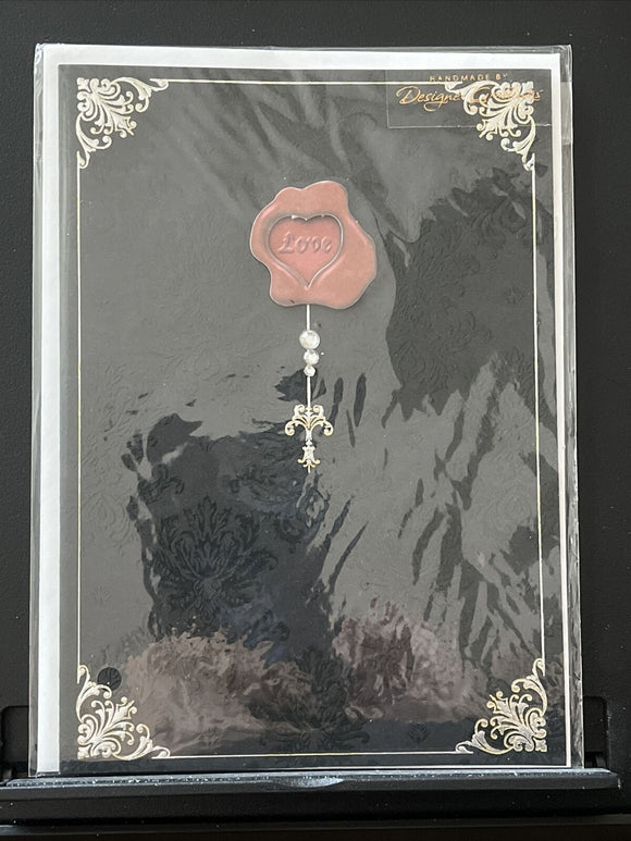 Love Valentine's Day 3D Greeting Card w/Envelope