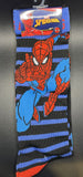 Amazing Marvel Spiderman & Spider Logo 2 Pack Mens Socks Size 6-12