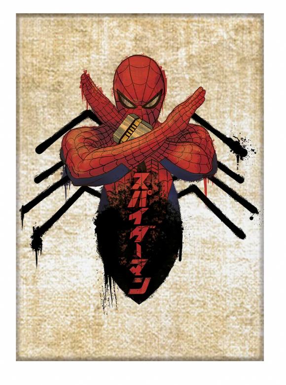 Marvel Japanese Spider Man Spider Body Ata-Boy Magnet 2.5