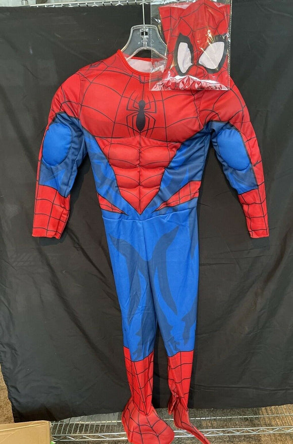 Rubies Spiderman Youth Costume Sz Med 8-10