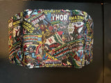 NWT Marvel Comics Men's Trifold Wallet  And Nail Implement Set