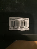Black Leather Business Card Case NEW