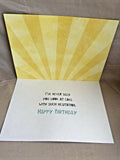 Happy Birthday Greeting Card w/Envelope NEW