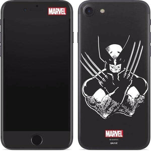 Wolverine Black and White iPhone 7 Skinit Phone Skin Marvel NEW