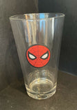 Marvel Spiderman 16oz Pint Glass