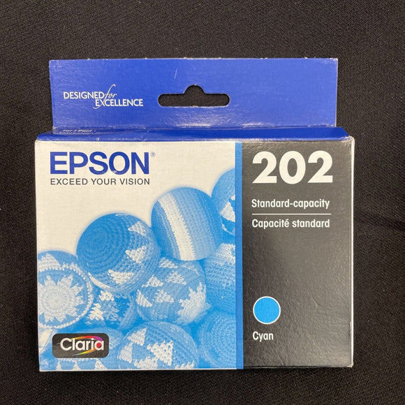 EPSON 202 Standard Capacity Cyan EXP 5/2024 T202220 1281