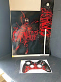 Cletus Kasady Xbox One Console& Controller Skin By Skinit Marvel NEW