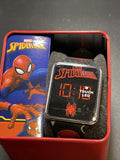 Marvel Spiderman Kids LED Touch Watch W/ Black Decorative Band