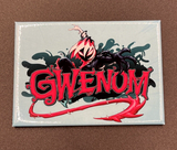 Marvel Marvel Mx Venom Ghost Spider Ata-Boy Magnet 2.5" X 3.5"