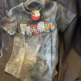 Spiderman Graphic Tie Dye Tshirt Kids  8-9  Year Old Marvel