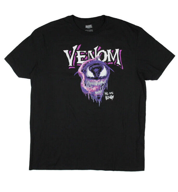 Marvel Venom Men's WE ARE VENOM Detailed Character Face T-Shirt 3XL