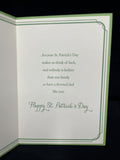 St. Patrick's Day Dad Greeting Card w/Envelope