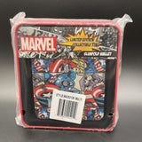 Marvel Captain America Classic Action Panels Bifold Wallet Multi-Color