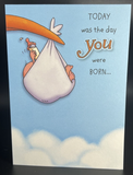 Humorous Birthday Greeting Card w/Envelope