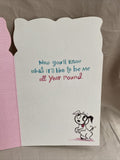 Birthday Greeting Card w/Envelope NEW