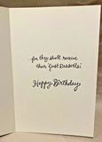 Birthday Greeting Card w/Envelope NEW