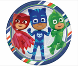 PJ Masks Birthday Paper Dinner Plates 9in 8ct