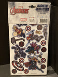 Capt America & Red Skull Double-sided Adventure Set & 23 Magnets With Tin Case