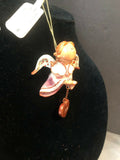 Pink Jada Prayer Angel Orn by the Encore Group made by Russ Berrie NEW