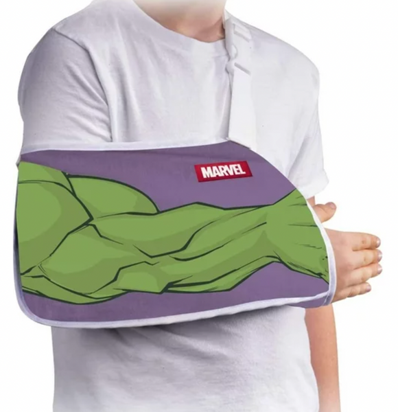 Marvels Hulk Adjustable Arm Sling w/Release Clip PEDIATRIC