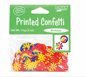 Tie Dye Fun Groovy Party Supplies Decorations Confetti