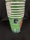 NFL Drive Pro Football Sports Banquet Birthday Party 12 oz. Paper Cups 8ct