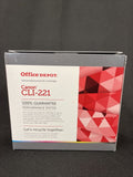 OFFICE DEPOT (CANON CLI-221) MULTI PACK (CYAN MAGENTA YELLOW BLACK)