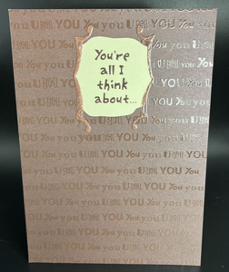 Thinking of You Greeting Card w/Envelope