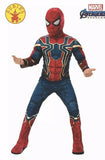 Marvel Avengers Infinity War Iron Spider Deluxe Boys Costume Sz 8-10 NEW