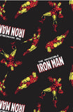 Marvel Mens Iron Man Allover  Print Lounge Pajama Pants XXL