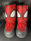 Spiderman Light Up Storm Boot Hook N Loop Closure Kids 12 Marvel