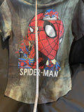 Spiderman Graphic Tie Dye Tshirt Kids  8-9  Year Old Marvel