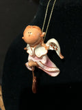 Pink Erin Prayer Angel Orn by the Encore Group made by Russ Berrie NEW