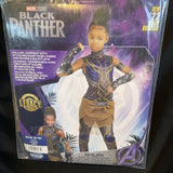 GIRL'S Back Panther SHURI COSTUME MD 8-10