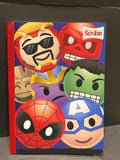 Marvel Avengers Scribe Bound Composition Graph Grid 3/16" 100 sheet Notebook NEW
