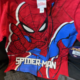 Marvel Spiderman 2pc Kids Set Tshirt & Jogger Pant Size 4