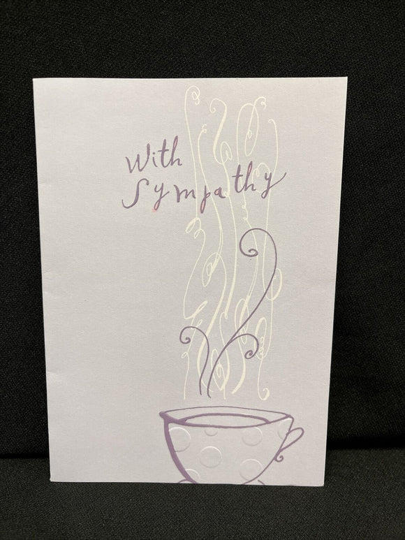 Sympathy Greeting Card w/Envelope