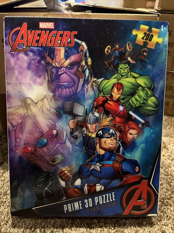 Marvel Avengers Prime 3D Puzzle 200 pieces NEW