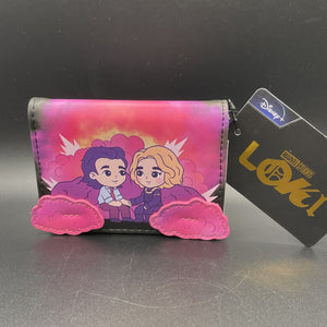 Marvel Sylvie & Loki Chibi Clouds Cardholder ID Wallet Brand NEW Bioworld