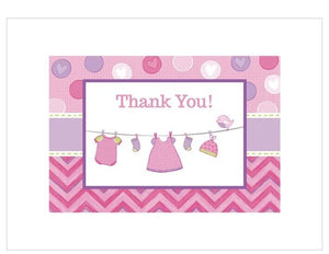 Baby Shower Thank You Cards 8 Ct