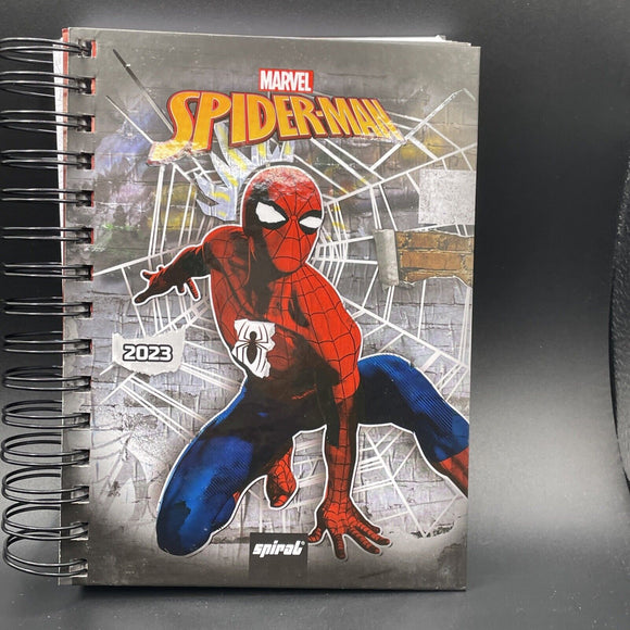 Marvel Spiderman Web Action 2023 Agenda Planner In Spanish