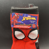 Marvel Spider-man 2 Pairs Youth Cabin Socks Size 9-11