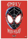 Spider-Man: Spider-Verse-Web Head Wall Poster 22.375”x34” Trends Brand Marvel NEW