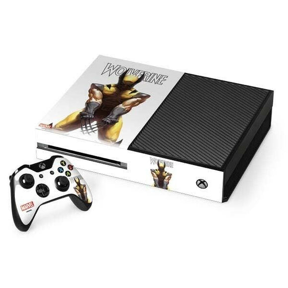 Wolverine Flex Xbox One Console & Controller Skin By Skinit Marvel NEW