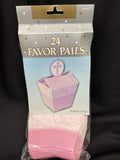 Pack of 24 Pieces of Favor Pails with Pink Cross - Amscan