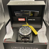 Invicta Marvel Black Panther Men's 47mm Triple Black Limited Chrono Watch 34627